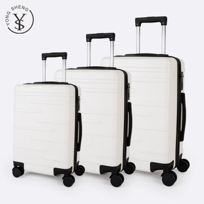 China Wholesale Bottom Travel ABS PC Luggage Sets Custom Design 20 24 28 Inch Luggage Trolley Luggage Sets Suitcases for sale