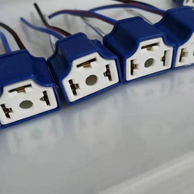 China Ceramic Socket H4 Extension Socket With Ceramic Socket Auto Part Extension Wire for sale