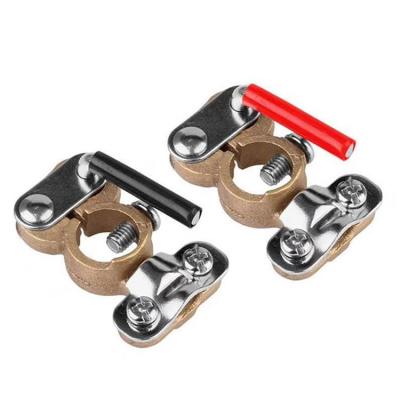 China Wire Connecting Custom Thickness Car Posy Clamp Termin Clamps Battery Copper Terminal for sale