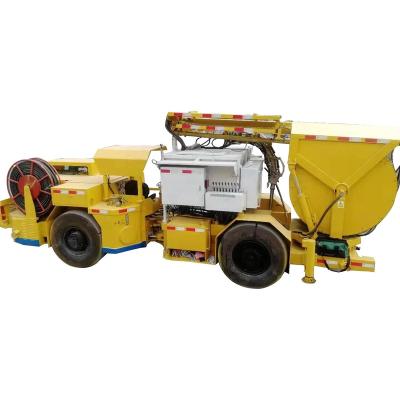 China Underground Mine Explosive Carrier Truck is widely used in various mines and tunnel construction for sale