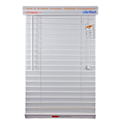 China 2020 waterproof high quality china home decoration faux wood blinds blackout zebra wood blind windows for sale