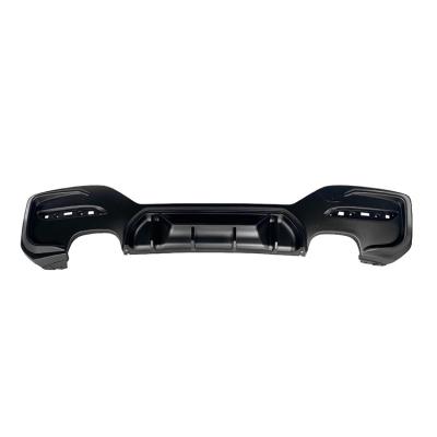 China PP Competition Rear Diffuser Double Outlet Double Hole For BMW F20 LCI for sale