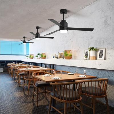 China Modern European Style 48inch 3 Blades AC Hotel Mini Ceiling Fan Light Remote Control Decorative Desk for sale