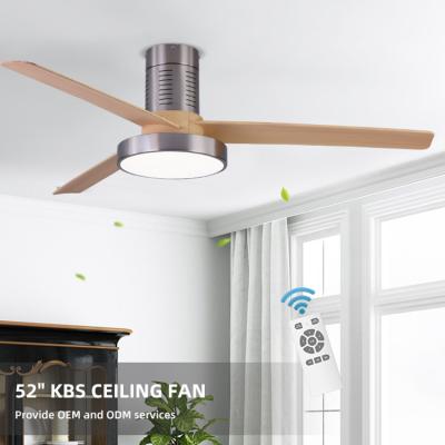 China WITH Iron ABS LIGHT ABS Competitive Price Remote Control Decorative Wifi Smart AC Ceiling Fan Remote Control Indoor Industrial Led Light for sale