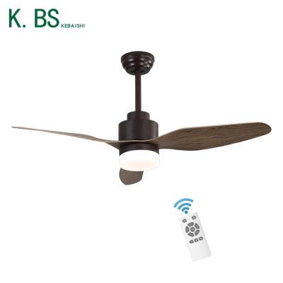 China Simple Design Modern Nordic Indoor Office Style Remote Control Cooling 47Inch Ceiling Fan With Led Light for sale