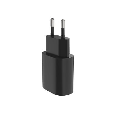 China UniversalÂ   Round EU 2 Pin CE 5V1A USB Black Color Power Adapter Charging Home Device for sale