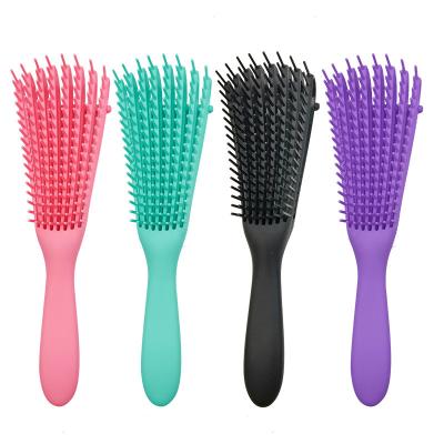 China Eight Claw Comb Home Newcomer Customized Logo Hair Brush Eight Claw Comb With High Quality for sale