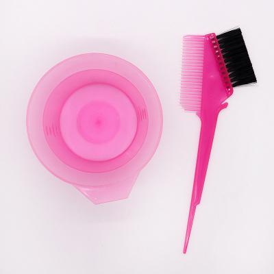 China 2 Pcs Hair Dye Kit 2 Pcs Hair Dye Set Color Brush And Color Mixing Bowl Set Salon Tint Tools for sale