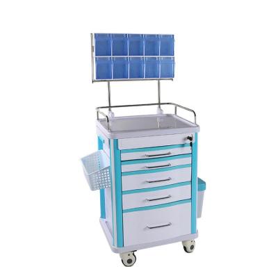 China Metal Ambulance Trolley Stretcher Grades Patient Emergency Stretcher Trolley for sale