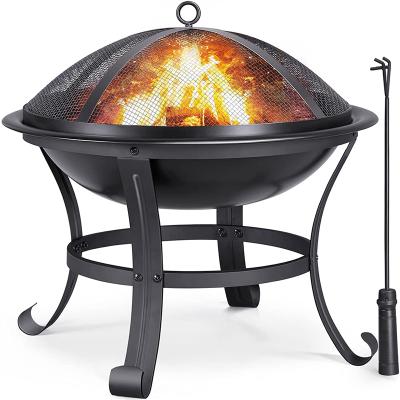 China New Arrival Iron Bowl BBQ Grill For Outdoor Backyard Wood Burning Fire Pit for sale