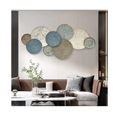 China Modern Metal Superior Nordic Wall Sale Decoration Custom Large Trendy Wall Art Home Art for sale