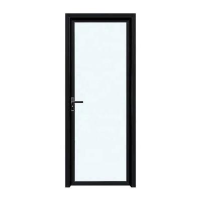 China China Supplier Modern Aluminum Slim Frame Patio Casement Soundproof Interior Glass Door for sale