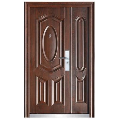 China Modern Design Exterior Bulletproof Door Steel Security , Luxury Design Double Entry Security Steel Door for sale