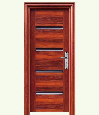 China Modern Hot Selling Security Steel Door Full Size Design For Entrance Door for sale