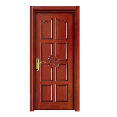 China Modern Bomei Front Door Design Main Entrance Lattice Wooden Doors for sale