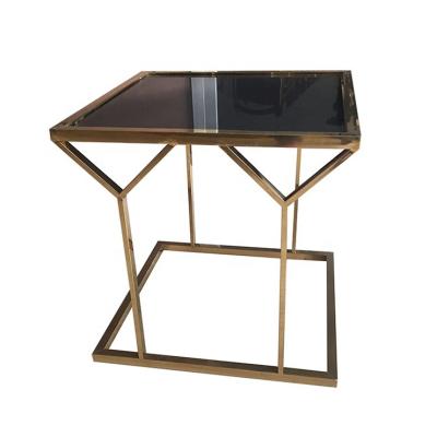 China Luxury popular metal base frame side mirror table ss modern furniture legs for furniture for sale