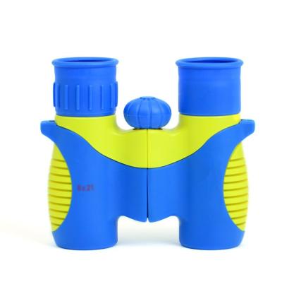 China ABS+ PVC Wholesale Affordable Cheap Binoculars Small Lightweight Kids Binoculars Telescope zu verkaufen