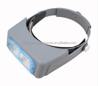 China Plastic Headset Multifunctional Magnifier Head Headset Reading Magnifying Port Magnifier for sale