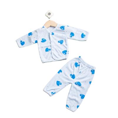 China Newborn Baby Clothes Anti Shrink Suit Baby Hat 5 Pcs for sale