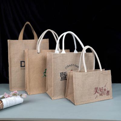 China Reclycled Supplier Shopping Bag Packaging Jute Sack Jute Shopping Bag for sale