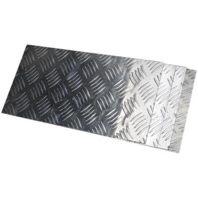 China Industry ASTM 201 Checkered Embossed Stainless Steel Plate Patterned Stainless Steel Sheet For Decorations for sale