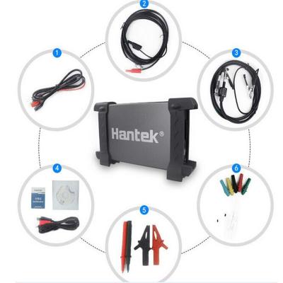 China Portable Digital Storage Oscilloscopes HANTEK PC USB Oscilloscopes 4 Channels Bandwidths 70-250MHz Hantek 6074BE 6074be Automotive Tool for sale