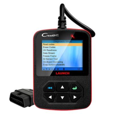 China For List Below Launch Creader VI Code Reader Code Scanner With QVGA Full Color LCD Screen OBD2 Car Diagnostic Tools for sale