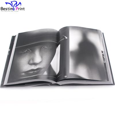 China paper & Luxury Full Color Offset Paperboard Printing Coffee Table Book Hardcover Open Flat Printing for sale