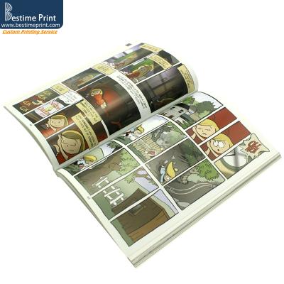 China paper & High Quality Personalized Cardboard Stitch Cross Book Saddle Stitch Book Quilting Printing for sale