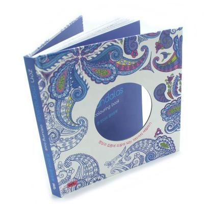 China paper & Cardboard Customized Hardcover Perforated Pages Coloring Book Printing Services for sale