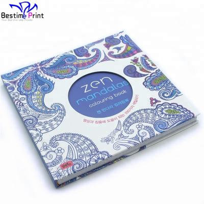 China paper & Professional Cardboard Custom Die Cut Cover Kids Coloring Book Printing for sale