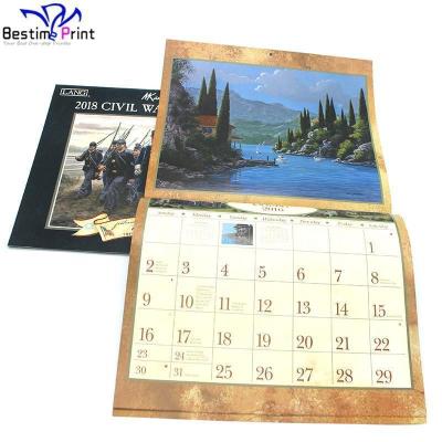 China paper & Cardboard Guangdong Shenzhen Office Calendar Saddle Stitched Printing Company for sale