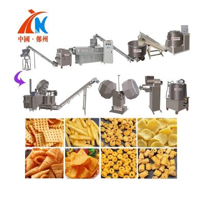 China China Best High Quality Food Processing Machine Selling Fried Bugles Snacks Machine Suppliers Bugles Fries Frying Machine Bugles Machine for sale