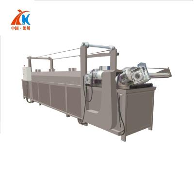 China High Efficiency Easy Operation Factory Price Automatic Continuous Belt Conveyor Snack Frying Machine for sale