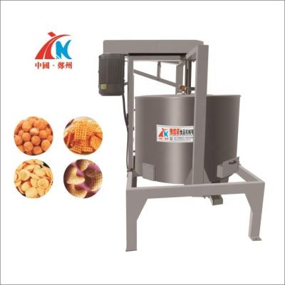 China Production Best Quality Automatic Continuous Bottom Discharging Machine Small Fried Deoiling Food Deoiling Machine for sale