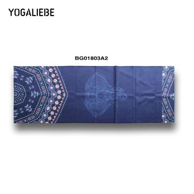 China 2020 viable manufacturers sell high quality fashion yoga mat non-slip printed towels for sale