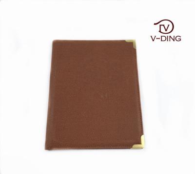 China A4 Conference Folder Basketball PU Leather A4 Leather Folder for sale