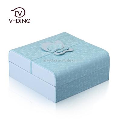 China Eco - Friendly PU Leather Collection Gift Jewelry Package Box for sale