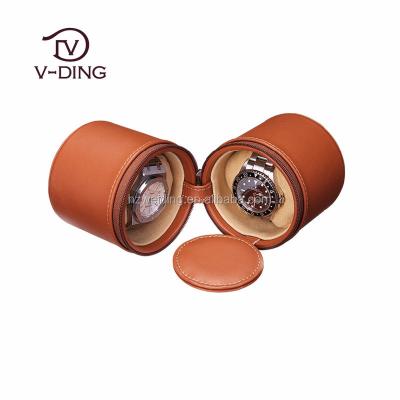 China China Professional Supplier Eco-friendly Vding Of High Quality Round Leather Watch Storage for sale