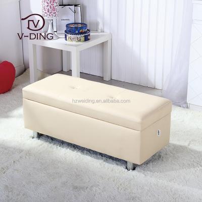 China stool home & Leather Ottoman Home Bed End Stool for sale