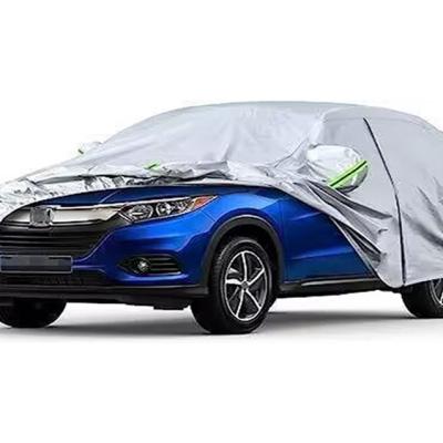 China HOTO Universal All Weather Water Wind Dust Scratch Windproof For Automobiles Protective Car Aluminum Cover for sale