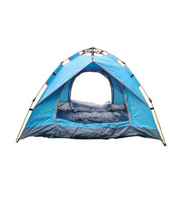 China HOTO Portable Waterpoof Tent For Camping Outdoor Dome Automatic Rise Pop Up Tent Family Camping Tent for sale