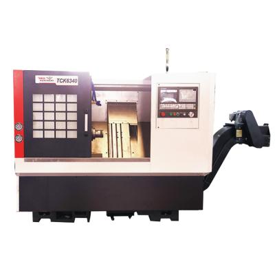 China Factory CNC Lathe Machine TCK6340A High Precision Bed CNC Slant Lathe for sale