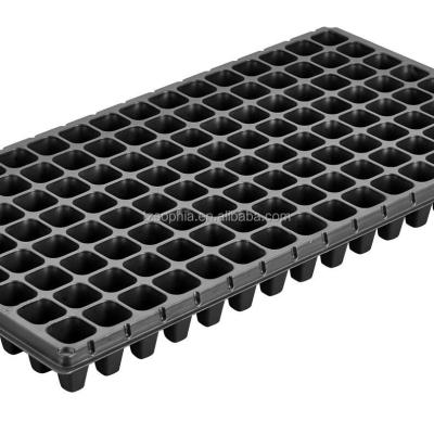 China Plastic 128 Cell Seedling Plastic Tray for sale