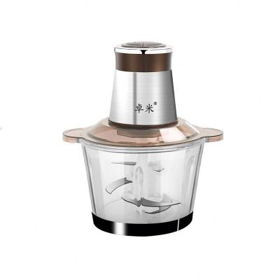 China High Quality Innovative Household Glass Jar Portable Glass Blender Vegetable Food Processor for sale