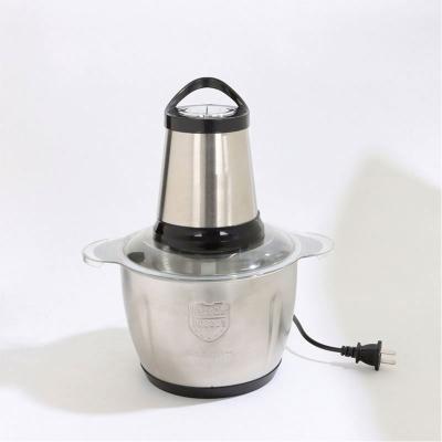 China Household Private Label Stainless Steel Large Capacity Meat Blender Electric Portable Blenders for sale