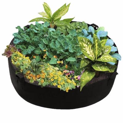 China Factory Supply Durable 100 Gallon Custom Garden Large Felt Growing Bags Round Felt Vegetable Growing Pot for sale