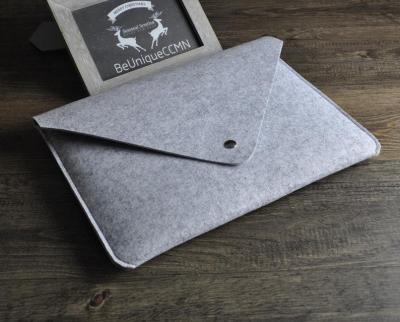 China Durable High Quality Felt Tablet Bag Sleeve Felt Bezel Laptop Filter for sale