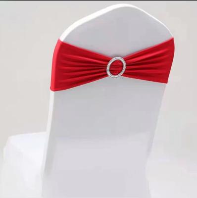 China Plain Wholesale Modern Design wedding Fabric spandex chair covers for sale