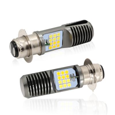 China electric vehicle car lights H4 H6 px15d 3030 single claw three double claw led lamp motorcycle fog lights 520 for sale